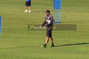 (ΒΙΝΤΕΟΣ/ΦΩΤΟΣ Kerkida) Η προπόνηση του ΠΑΟΚ πριν την Ομόνοια