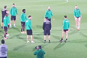 ΟΜΟΝΟΙΑ/ Η προπόνηση στην "Τούμπα" (Φώτος/Βίντεο)