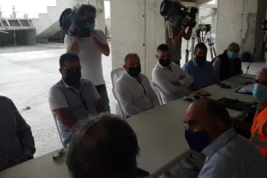 Η σύσκεψη στην Limassol Arena (βίντεο/φώτος)