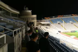Η προπόνηση της PSV στο ΓΣΠ (φώτος kerkida.net)