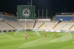 Η προπόνηση της PSV στο ΓΣΠ (φώτος kerkida.net)