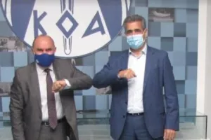 Ο Πρόεδρος ΚΟΑ συναντήθηκε με το Δήμαρχο Αραδίππου