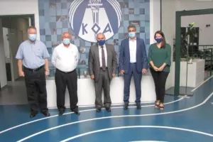 Ο Πρόεδρος ΚΟΑ συναντήθηκε με το Δήμαρχο Αραδίππου