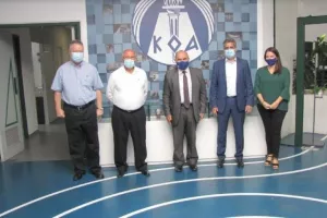 Ο Πρόεδρος ΚΟΑ συναντήθηκε με το Δήμαρχο Αραδίππου