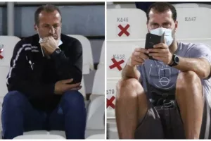 Πρώην... και νυν προπονητής στην κερκίδα