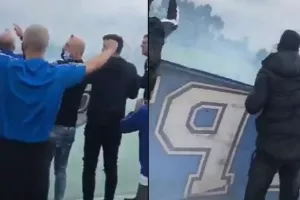 Με κόσμο το Πόρτο-Ολυμπιακός