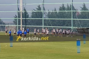 (ΒΙΝΤΕΟΣ/ΦΩΤΟΣ Kerkida) Η προπόνηση του ΠΑΟΚ πριν την Ομόνοια