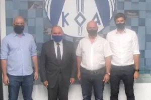 Πρόεδρος ΚΟΑ/Συνάντηση με το σωματείο Δικέφαλος Γερίου