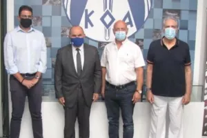 Ο Πρόεδρος ΚΟΑ συναντήθηκε με τις Ομοσπονδίες ΚΟΚ, ΚΟΠΕ, ΚΟΧ