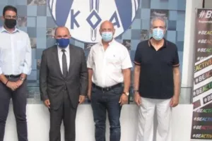 Ο Πρόεδρος ΚΟΑ συναντήθηκε με τις Ομοσπονδίες ΚΟΚ, ΚΟΠΕ, ΚΟΧ