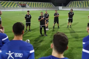 (ΦΩΤΟΣ) Η προπόνηση της Εθνικής μας 