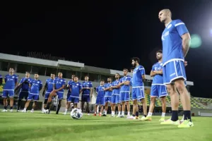 (ΦΩΤΟΣ) Η προπόνηση της Εθνικής μας 