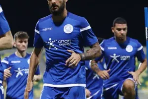 (ΦΩΤΟΣ) Η προπόνηση της Εθνικής μας 