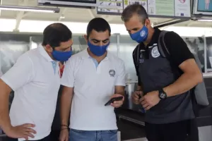 (ΦΩΤΟΣ) Αναχώρησε για Λουξεμβούργο η Εθνική μας