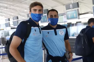 (ΦΩΤΟΣ) Αναχώρησε για Λουξεμβούργο η Εθνική μας