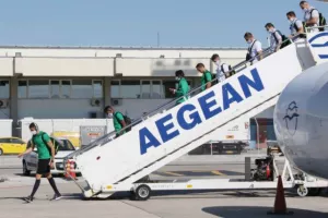 (Kerkida βίντεος/φώτος) Η άφιξη της Ομόνοιας στη Θεσσαλονίκη