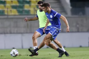 (ΦΩΤΟΣ) Η προπόνηση της Εθνικής μας 