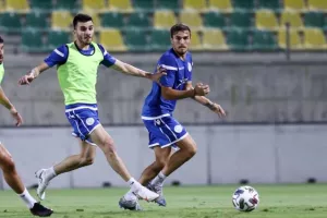 (ΦΩΤΟΣ) Η προπόνηση της Εθνικής μας 