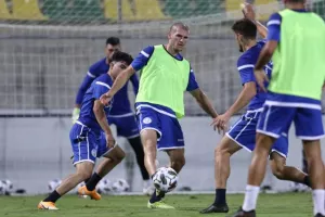 (ΦΩΤΟΣ) Η προπόνηση της Εθνικής μας 