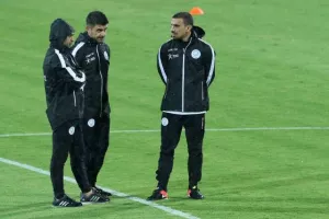 Προπόνηση στην... βροχερή "Elbasan Arena" (Φώτος)