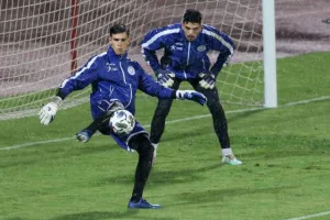 Προπόνηση στην... βροχερή "Elbasan Arena" (Φώτος)