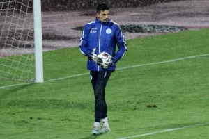 Προπόνηση στην... βροχερή "Elbasan Arena" (Φώτος)