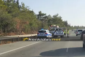 Δρόμος Λ/σιας/ Λ/σου: Δυο τροχαία σε λίγα λεπτά (φώτος)