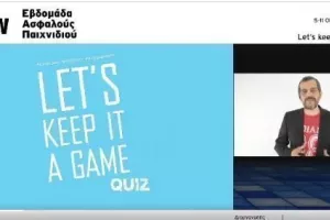 Keep it a game