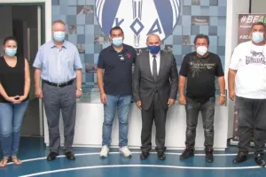 Ο Πρόεδρος ΚΟΑ συναντήθηκε με το σωματείο Ολυμπιάς Λυμπιών
