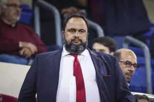 Με την ομάδα ο Μαρινάκης