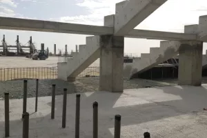 ΦΩΤΟΣ-ΒΙΝΤΕΟ/Η πρόοδος των έργων στο γήπεδο Λεμεσού
