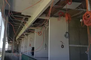 VIP Boxes υπό κατασκευή (φώτος)