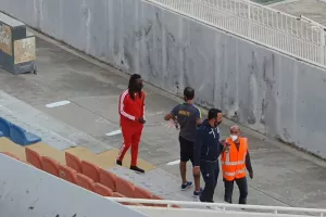 Ντονγκαλά στην κερκίδα... σε ιδιαίτερο ματς!