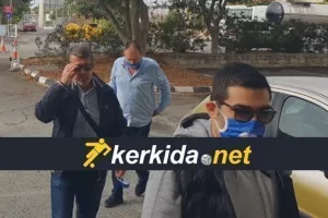 (ΦΩΤΟΣ) Η άφιξη Πετράκη 