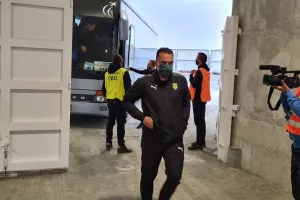 Στο γήπεδο η ΑΕΚ (βίντεο/φώτος)