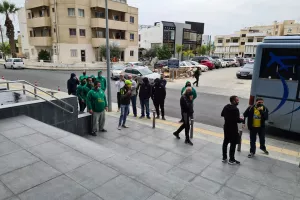 Υποδέχθηκαν Σωφρόνη, "ντόπαραν" την αποστολή (βίντεος/φώτος)