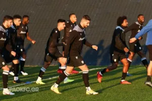 ΠΑΟΚ: Προπόνηση και αποστολή για ΠΑΣ Γιάννινα