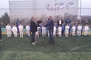 "Τα παιδιά μας παίζουν για την κατεχόμενη επαρχία μας" (φώτος)