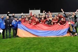 Με την σημαία της Αρμενίας στο ΓΣΠ/"Τα καταφέραμε, είμαστε πρώτοι"