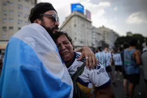 Buenos Aires/Κλαίει η Αργεντινή (φώτος)