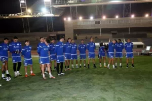 Εθνική/ Πρώτη προπόνηση (Φώτος)