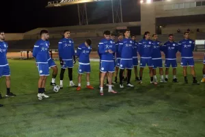 Εθνική/ Πρώτη προπόνηση (Φώτος)