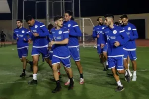 Εθνική/ Πρώτη προπόνηση (Φώτος)