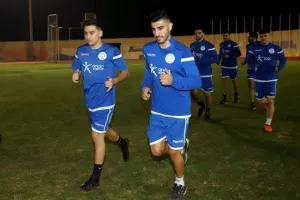 Εθνική/ Πρώτη προπόνηση (Φώτος)