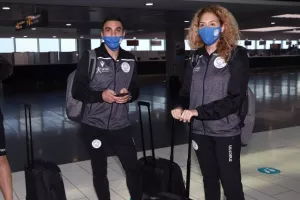 (ΦΩΤΟΣ) Αναχώρησε για Αθήνα η Εθνική μας 