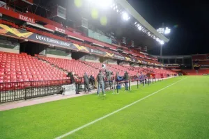 (ΦΩΤΟΣ) Η προπόνηση της Ομόνοιας στο Estadio Nuevo Los Carmenes