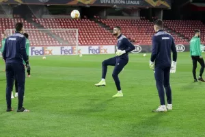 (ΦΩΤΟΣ) Η προπόνηση της Ομόνοιας στο Estadio Nuevo Los Carmenes