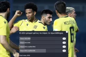 68% για... πρωτάθλημα οι ΑΕΛίστες/Αποτελέσματα με 3033 ψήφους