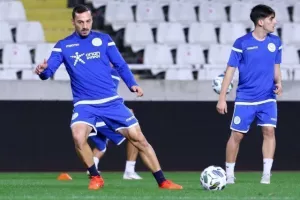 (ΦΩΤΟΣ) Η προπόνηση της Εθνικής μας