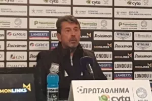 ΠΕΤΡΑΚΗΣ: "Πολύ άδικο το αποτέλεσμα/ Δοκάρι και μέσα στον παράδεισο, δοκάρι και έξω στην κόλαση"